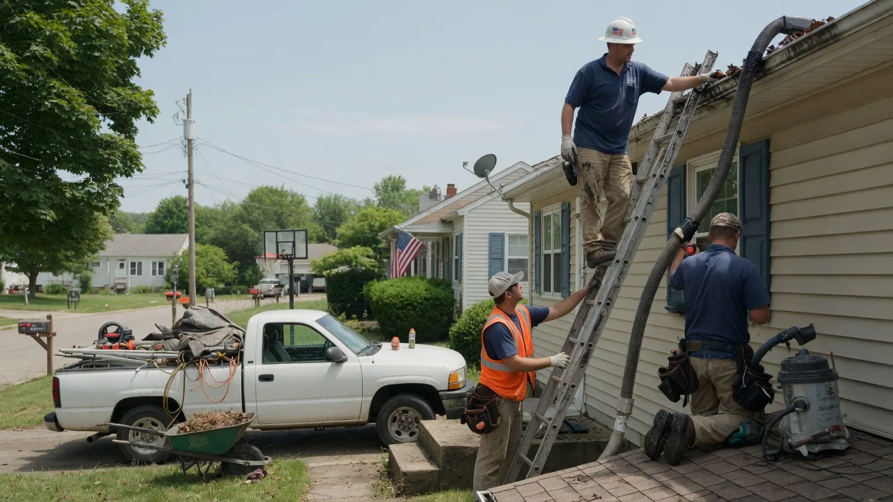 Gutter Installation in Marble Falls, AR near me